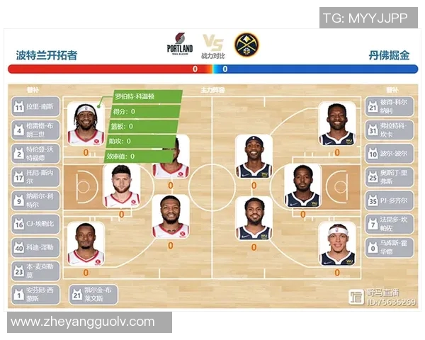 开拓者与掘金对决前瞻分析及比赛结果预测